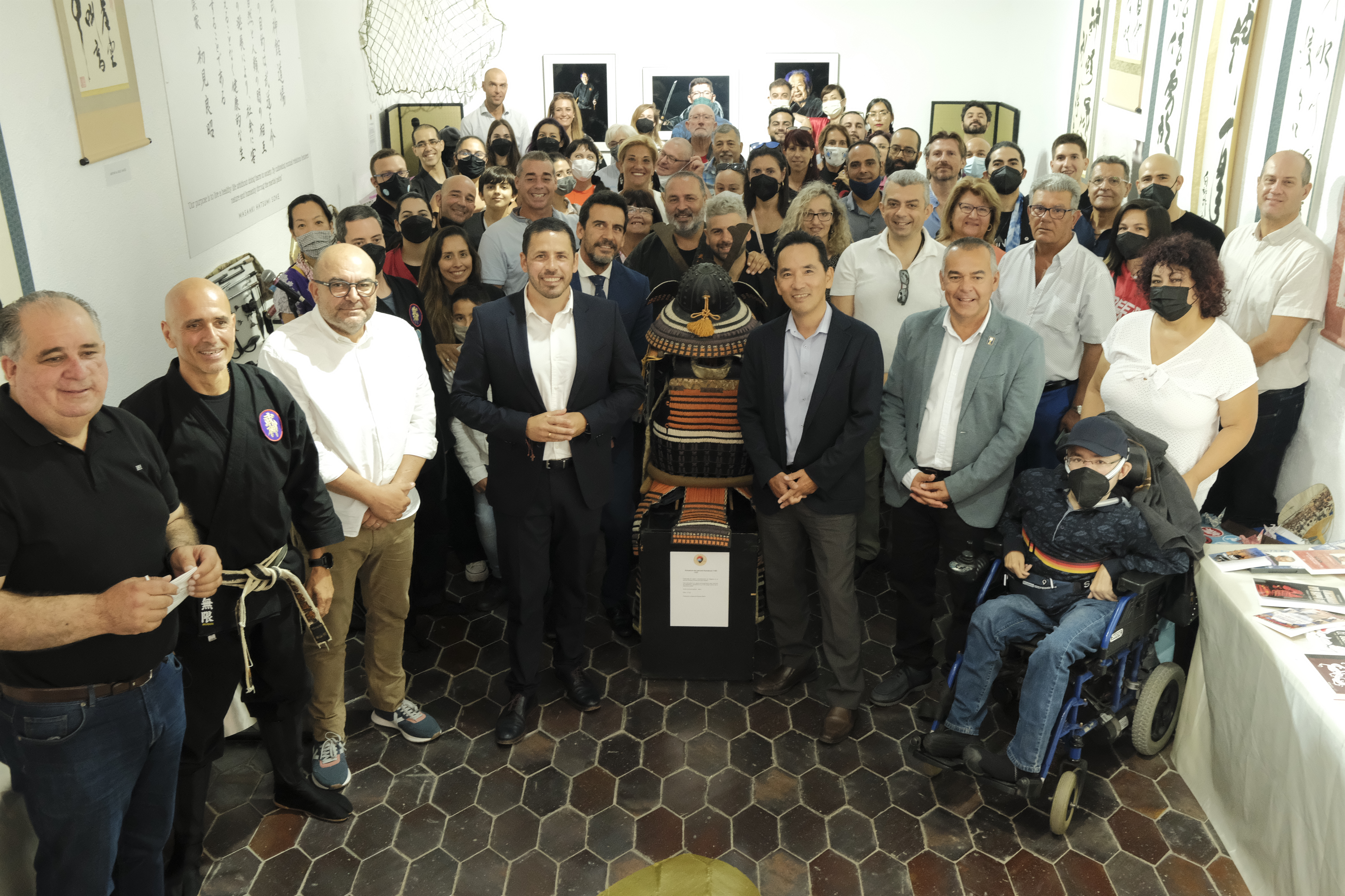Exposición de Arte Japonés con motivo del 35ª aniversario del centro Multidisciplinar Pedro Fleitas González